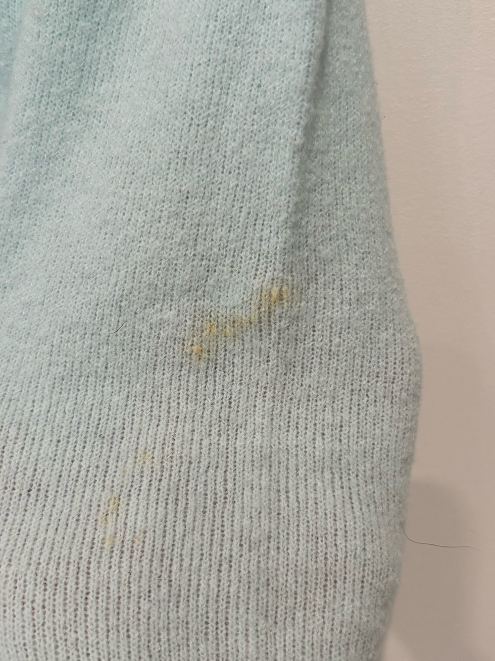 Talbots Light Blue Thankful Sweater Size X - Picture 3 of 9